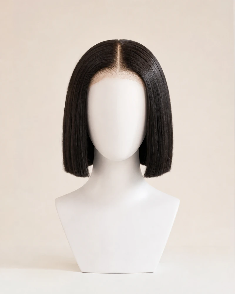 Straight Bob Lace Front 12"
